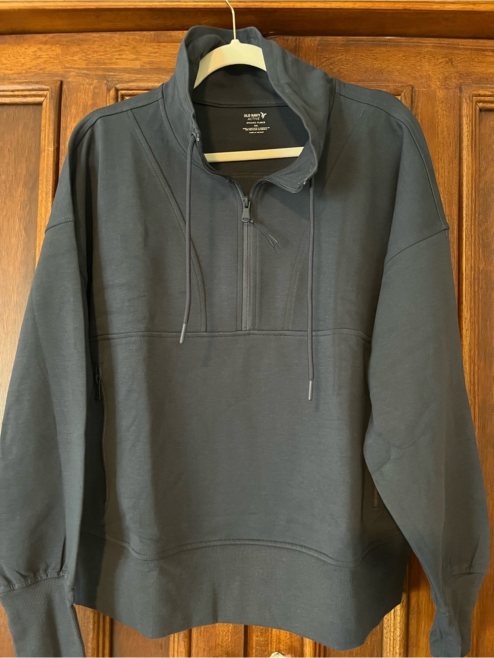 Old Navy … navy blue half zip.. XXL